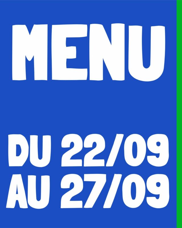 🍁 Plats de la semaine 🍁

Nous voici dans la dernière semaine de Septembre. Le temps se rafraichit et c'est pourquoi la cheffe vous prépare des brochettes de poulet, du boeuf au saté et un petit gâteau au pandan.
A très vite

#FoodBordeaux #TakeAway #Asianfood #VietFoodLovers #Thailandfood #Noodleslovers #VeggieBordeaux #bieresbordeaux #Foodporn #Menu #TraiteurMaison #PlatDuJour #CateringLife #MenuDeLaSemaine #CuisineMaison