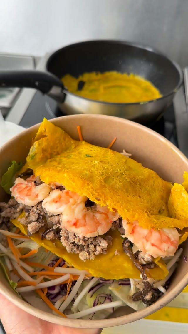 🥞crêpe vietnamienne banhxeo🥞